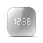 Philips TAR4406/12 Reloj despertador digital con Radio FM y Puerto USB Blanco